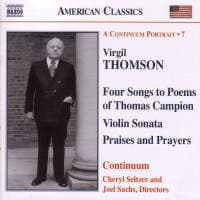 Thomson Virgil: Kamarimusiikki (CD)
