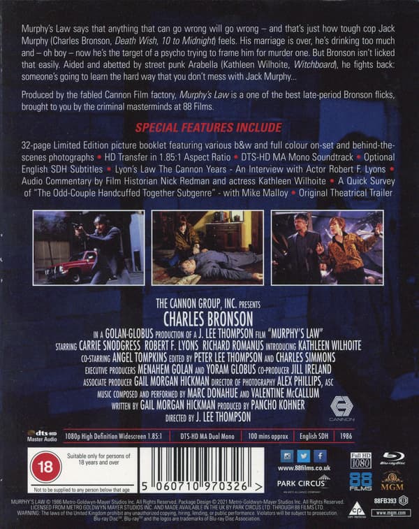 Murphyn laki (Blu-ray)