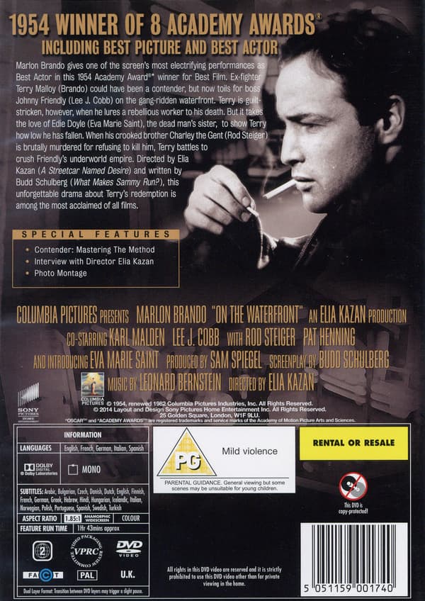 Storstadshamn / On the Waterfront / On the Waterfront (DVD)