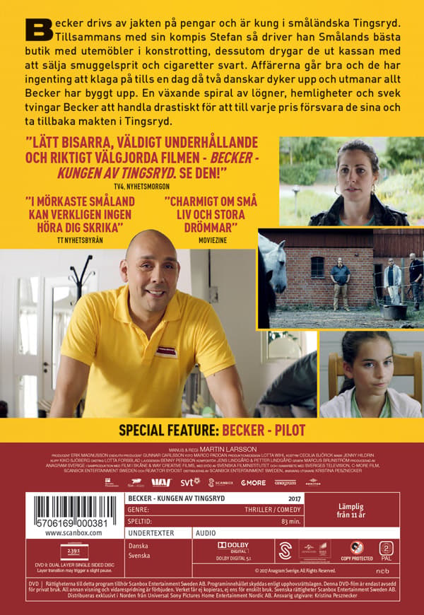Becker - Kongen af Tingsryd (DVD)