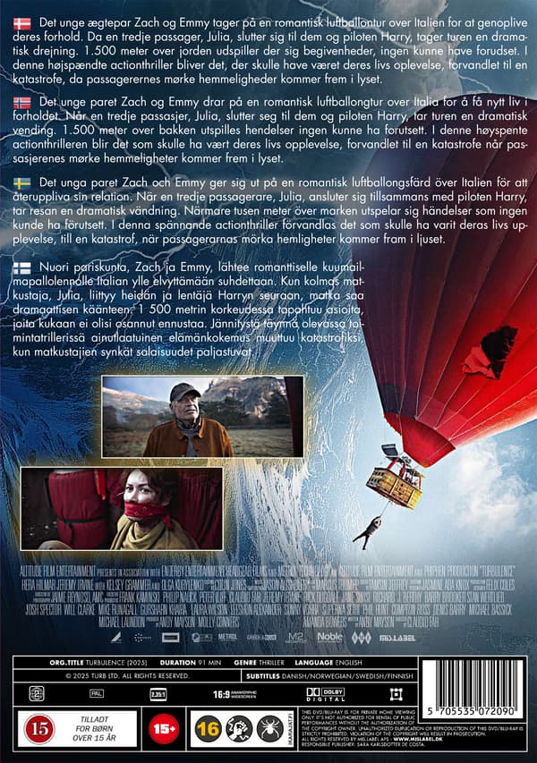 Turbulence (2025) (DVD)