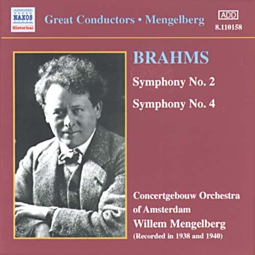 Brahms, Johannes: Symfonier 2 & 4 (CD)