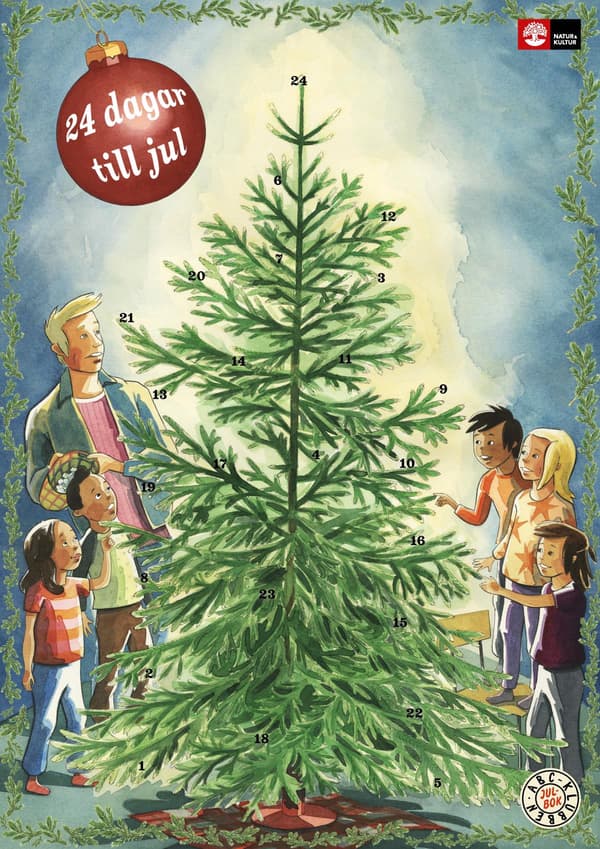 Abc-Klubben Julkalender, 24 Dagar Till Jul (Bok / Övrigt)