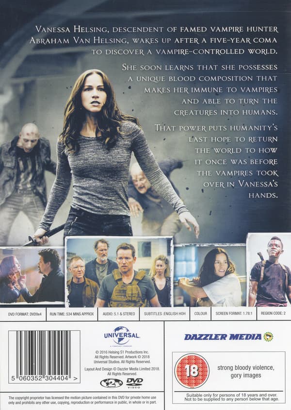 Van Helsing: Sæson et / Van Helsing: Sæson 1 (3 DVD)