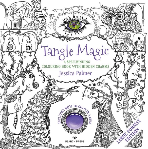Tangle Magic (Large Format Edition) (Kirja / Nidottu)