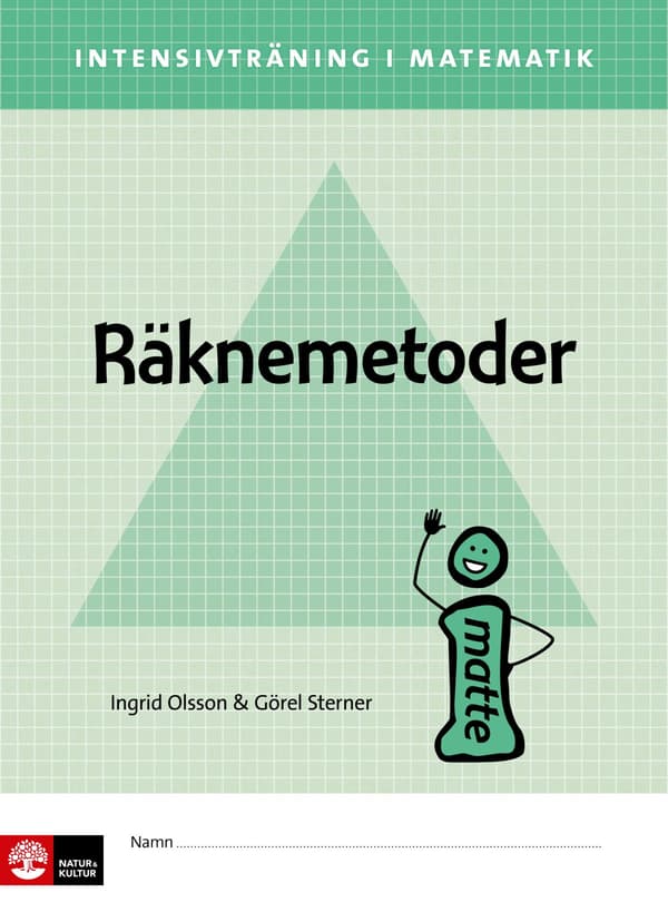 Intensivträning Ma Åk 4-6 Räknemetoder Elevhäfte (Bok / Häftad)