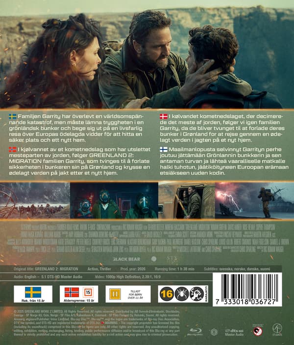 Greenland 2: Migration (Blu-ray)