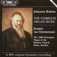 Brahms: Komplet orgelmusik (CD)