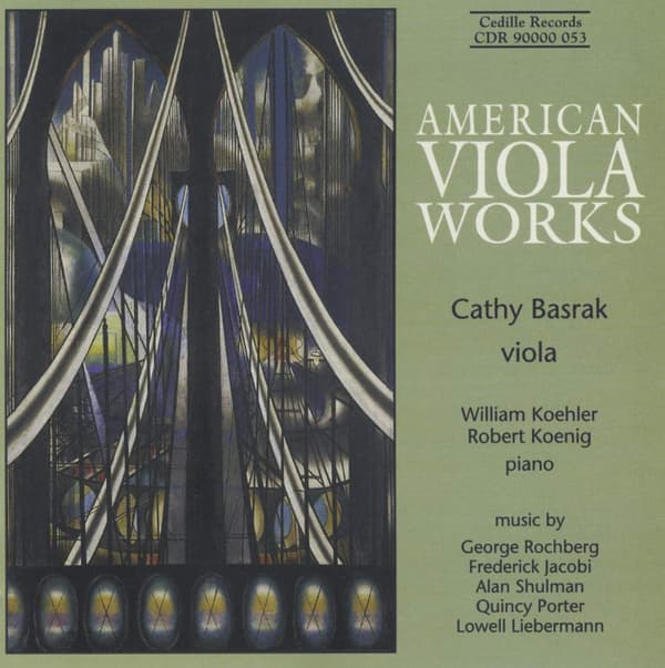 Basrak Cathy: American Viola Works (CD)