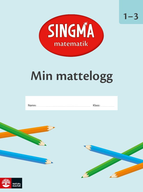 Singma Matematik Åk 1-3 Min Mattelogg (10-Pack) (Bok / Häftad)