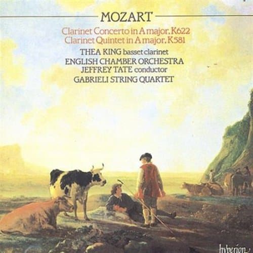 Mozart: Klarinetkoncert/Kvintet (Thea King) (CD)
