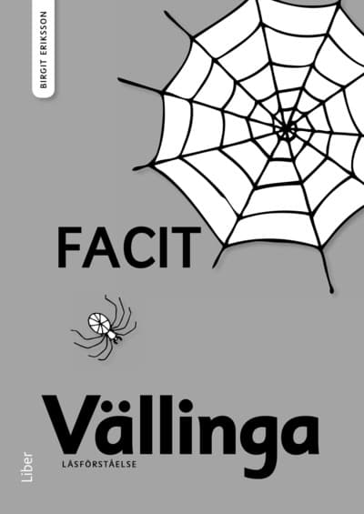 Läsförståelse Vällinga Facit (Bok / Häftad)