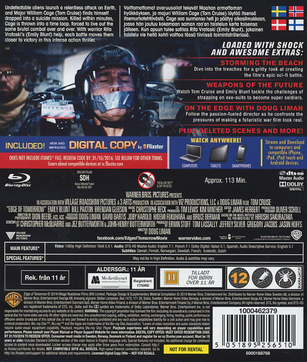 Edge of Tomorrow (Blu-ray)