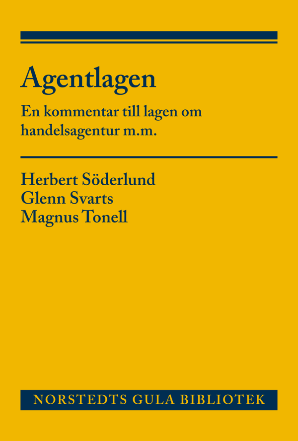 Agenttilaki - Kauppaedustuslakia koskeva kommentaari (Kirja / Nidottu)