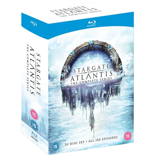 Stargate Atlantis: Komplette serie 1-5 (20 Blu-ray)