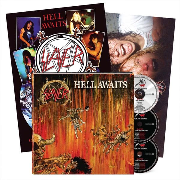Slayer: Hell awaits (40th Anniversary) (3 CD + Bok)