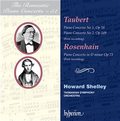 Taubert/Rosenhain: Romantic Piano Concerto... (CD)