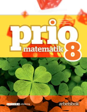 Prio Matematik 8 Arbetsbok (Bok / Häftad)
