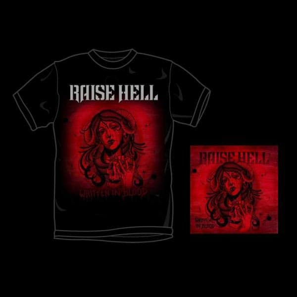 Raise Hell: Written in blood (+ T-paita L) (CD)