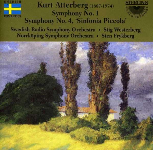 Atterberg Kurt: Symfonier 1 & 4 Sinfonia Pi... (CD)