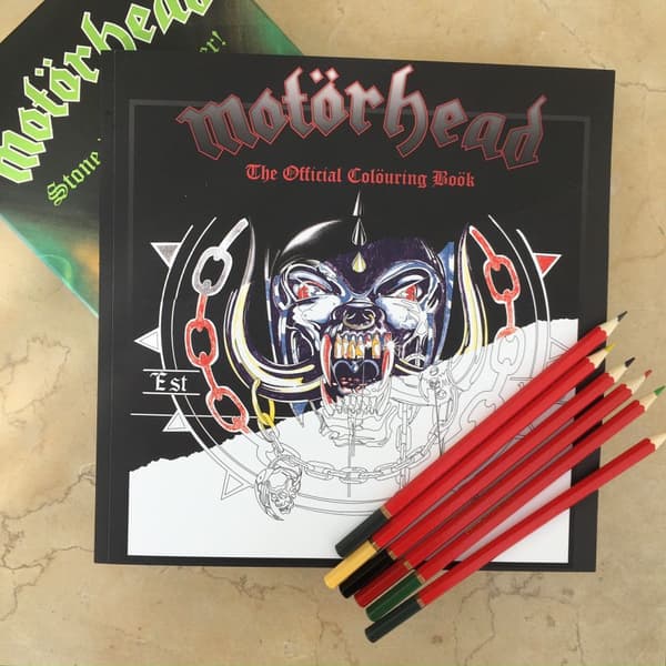 Motörhead: Colouring book (Bok / Kartonnage)