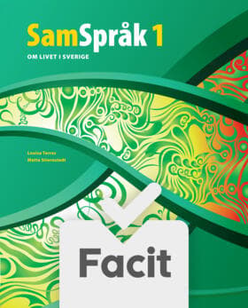 Samspråk 1 Facit (Bok / Häftad)