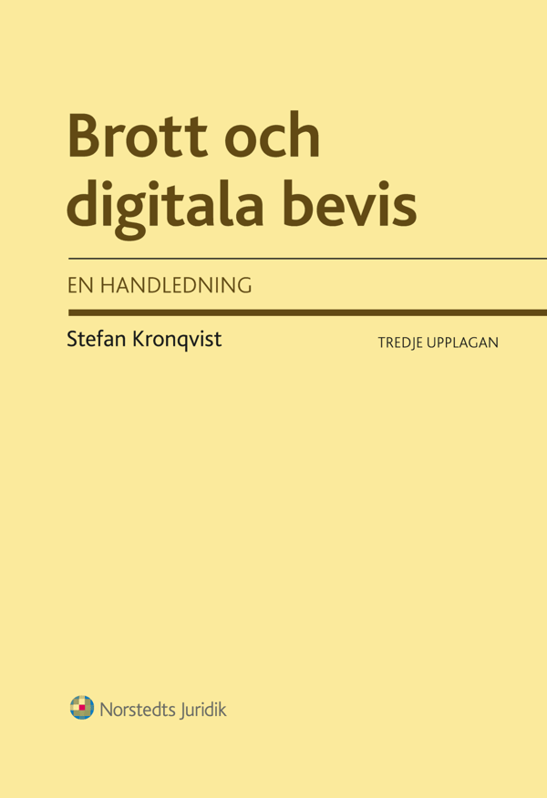 Brott Och Digitala Bevis - En Handledning (Bok / Häftad)