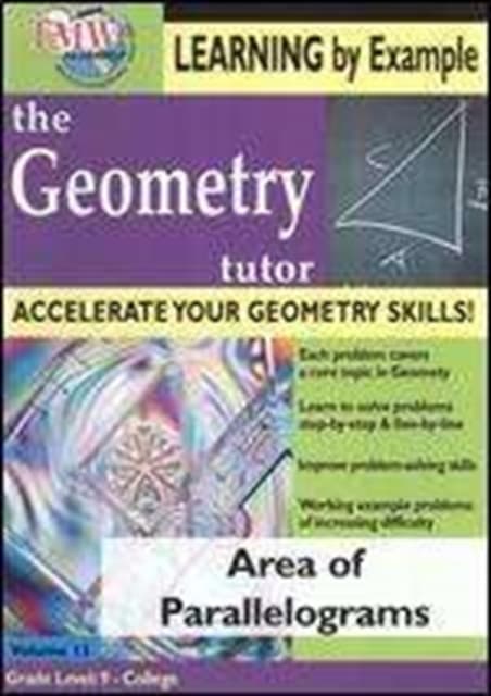 Geometry Tutor: Areal af parallelogrammer (DVD)