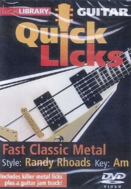 Lick Library Quick Licks Randy Rhoads Fa (DVD)