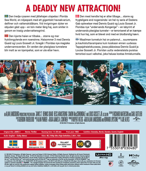 Hajen 3 / Jaws 3 (4K UHD)