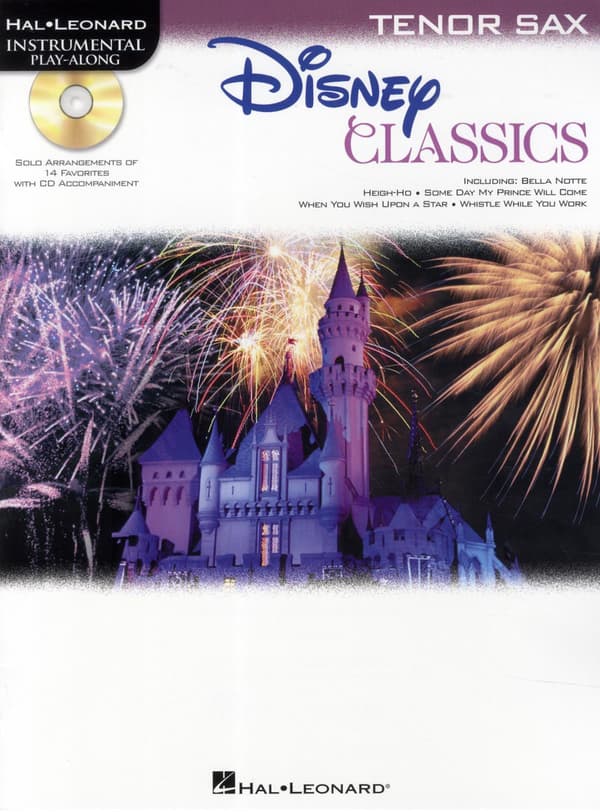 Disney Classics Tenorisaksofoni (Kirja / Nidottu)