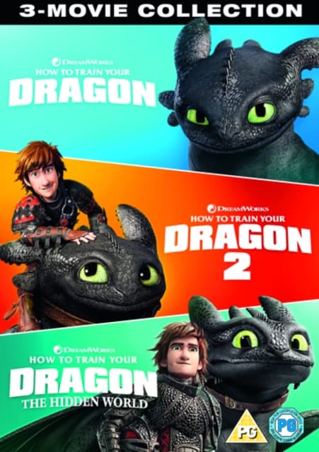 Sådan træner du din drage: 3-filmsamling (3 DVD)