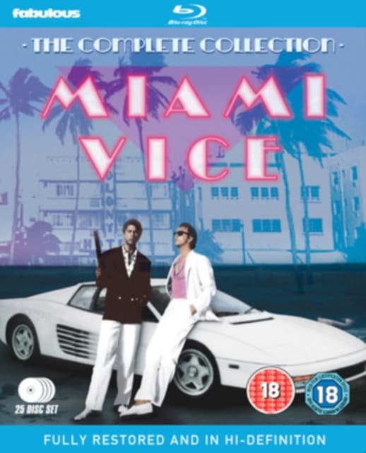 Miami Vice: Kokoelma (25 Blu-ray)