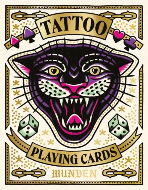 Tattoo Playing Cards (Kirja / Muu)