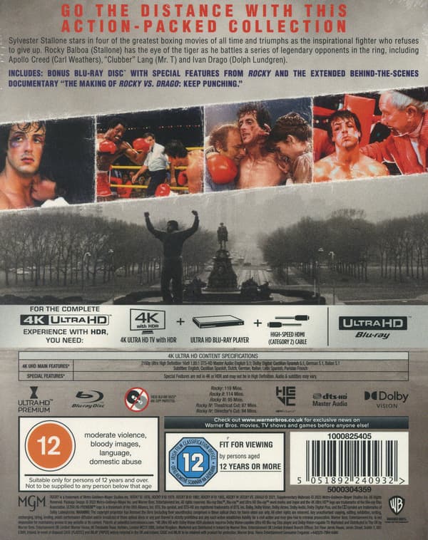 Rocky 1-4 (5 4K UHD)