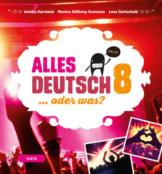 Alles Deutsch 8 Textbok - Tyska För Högstadiet (Bok / Häftad)