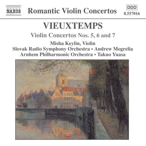 Vieuxtemps: Violinkoncert Nr. 5-7 (CD)