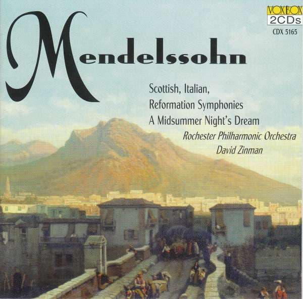 Mendelssohn: Symfoni 3-5 (2 CD)