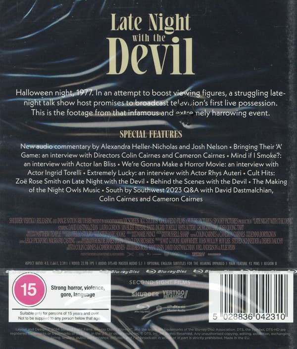 Late Night With the Devil (Blu-ray)