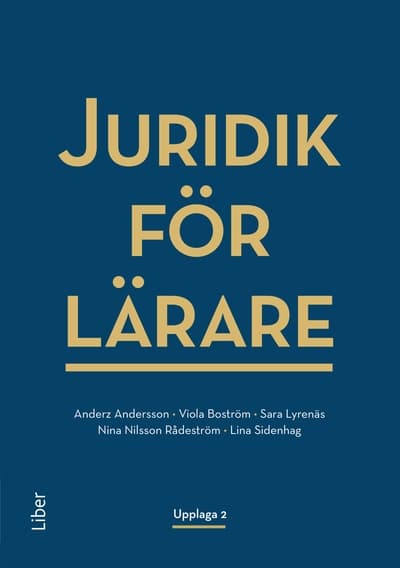 Juridik För Lärare (Bok / Häftad)