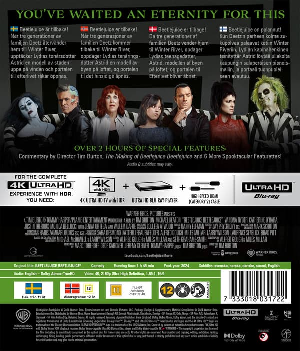 Beetlejuice Beetlejuice (4K UHD)