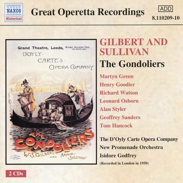 Gilbert & Sullivan: Gondoliers (2 CD)