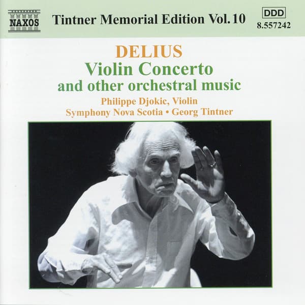 Delius: Viulukonsertto (Tintner) (CD)