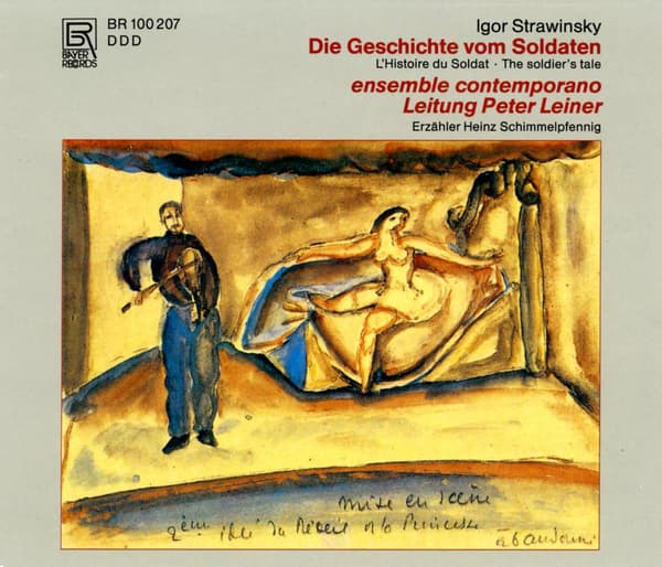 Stravinsky: Sotilaan tarina (CD)