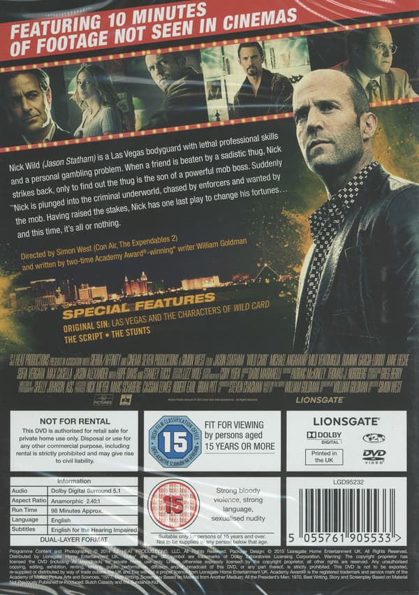Wild Card: Extended Edition (DVD)