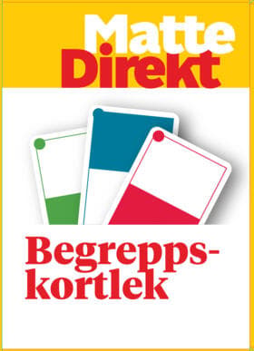 Matte Direkt 7 Begreppskortlek Gul 5-Pack (Bok / Häftad)