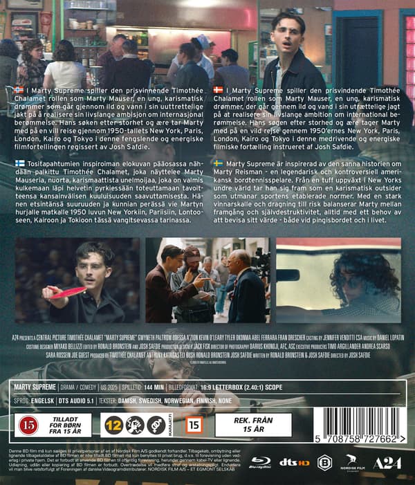Marty Supreme (Blu-ray)
