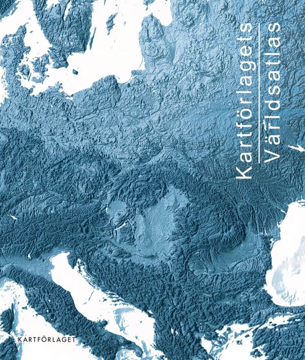 Maailmanatlas Kartförlaget (Kirja / Sidottu)