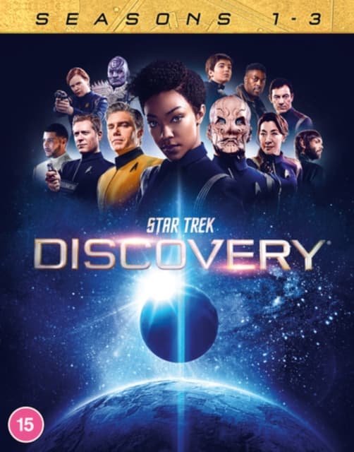 Star Trek: Discovery - Sæson 1-3 (12 Blu-ray)