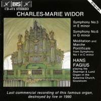 Widor: Urkusinfonia 3 & 6 (CD)